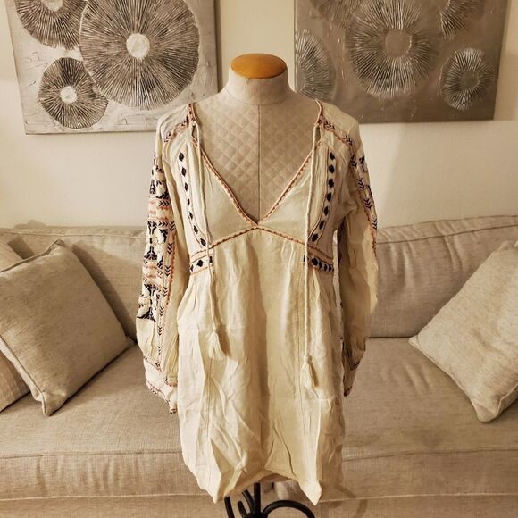 Free People All My Life Minidress sz Small - Picture 4 of 13